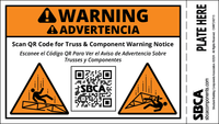 Component Warning Notice Tag (1,000 tags)