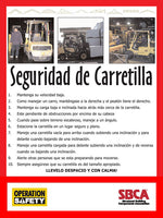 Forklift Safety Poster 18" x 24"