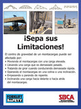 Forklift Limitations Poster 18" x 24"