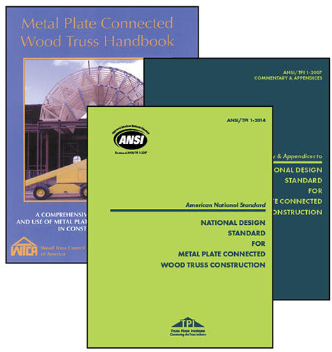 Metal Plate Connected Wood Truss Handbook & ANSI/TPI 1-2022 – SBCA Store